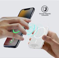 Magnetic Wireless Power Bank, Portable Wireless Magnetic Charger